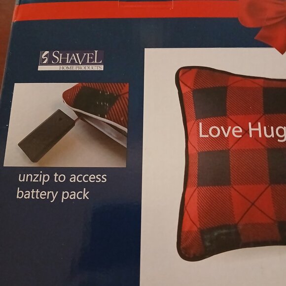 Micro Flannel Electric Battery Operated Mini Pillow 9 X 13 NIB - Picture 5 of 7
